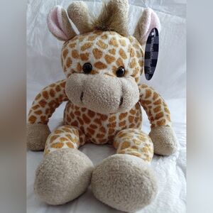 Giraffe Plush Toy - Brown and Cream 14"